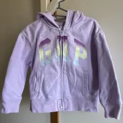 GAP 子供キッズ女の子　ジャケット　アウター　ラベンダー　フード付きパーカー