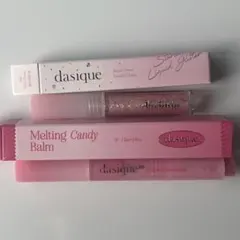 【新品】dasique リキッドグリッター　リップバーム　セット売り