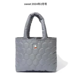 sweet 2月号 特別付録 ミッフィー キルティングトートバッグ 付録のみ