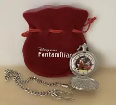 ディズニーストア 非売品 懐中時計　Fantamiliar ポーチ付き