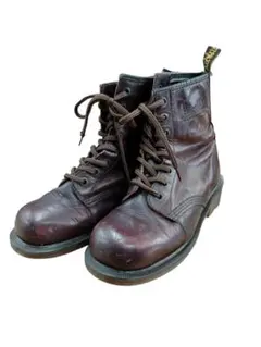 英国製 DrMartens ドクターマーチン 8ホールブーツ ボルドー 23cm