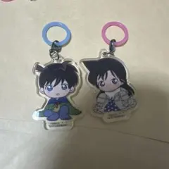 名探偵コナン ふらっとめじるしアクセサリー ちぢませ隊ver 工藤新一 毛利蘭