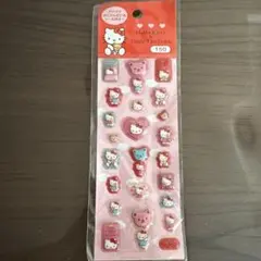 希少品 ハローキティ ぷくぷく キラキラ シール