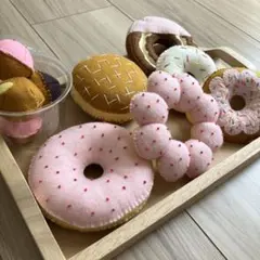 フェルトドーナツ 苺セットのサムネイル