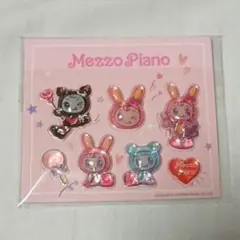 ナルミヤキャラクターズ　Mezzo Piano ぷっくりシール　セブンイレブン
