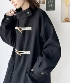 classicalelf ボリュームスリーブ トグルボタンロング ダッフルコート