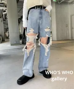 フーズフーギャラリー　デニム　クラッシュ　ダメージのサムネイル