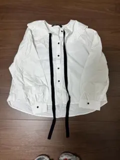 ZARA ホワイトシャツ Sサイズ