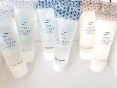 アメニティ9本セットKEIO PRELIAシャンプーコンディショナーボディソープ