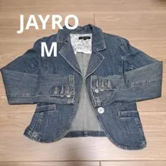JAYRO デニムジャケット Mサイズ　平成レトロ　ラクーンファー取外可　Y2Kのサムネイル