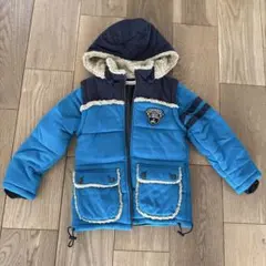 Branches ダウンコート 130サイズ 青/紺