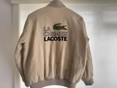 LACOSTE 刺繍ロゴ ベージュブルゾンのサムネイル