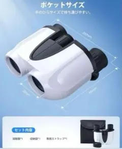 【新品未使用】双眼鏡 ライブ コンサート アウトドア スポーツ観戦 10倍