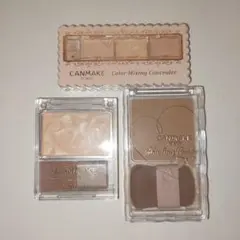 CANMAKE シェーディングパウダー コンシーラー ハイライター 01 セット
