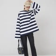 Curensology　ボーダーロングスリーブＴシャツのサムネイル