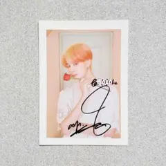 BTS Jimin ジミン　 サイン入り　公式　ポストカード BTS Jimin ジミン サイン入り 公式 ポストカード JIMIN BTS