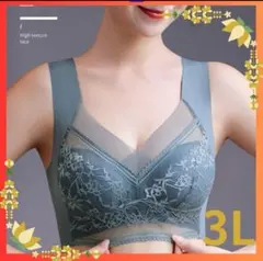 4枚セット シームレスブラ　スポーツブラ　ナイトブラ　大きいサイズ　3L