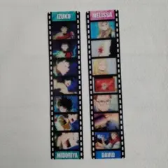 IZUKU MIDORIYA MELISSA DAVID アニメ フィルム風