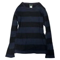 00s archive ボーダーカットソー 平成 グランジ ノームコア y2k