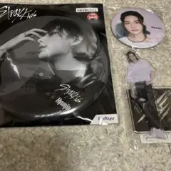 Stray Kids Hyunjin 缶バッジ・アクリルスタンドセット