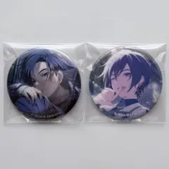 プロセカ KAITO グリッター缶バッジ グリ缶