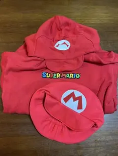 任天堂　マリオ パーカー　なりきり　帽子　キャップ