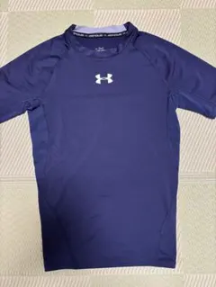Under Armour トレーニングトップ ネイビー　半袖　スポーツインナー