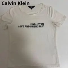 Calvin Klein Tシャツ ホワイト Lサイズのサムネイル