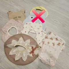 新品あり スタイ よだれかけ ガーゼハンカチ6点 MARLMARL ベビザらス