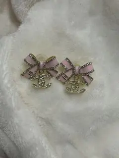 ヴィンテージピアス ロゴ cc