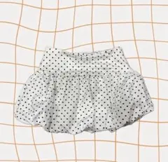 ドット型　バルーン　ミニスカート　SHEIN