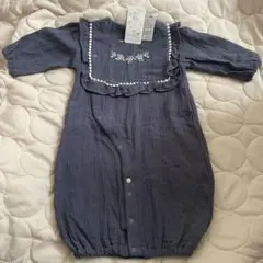 【新品タグ付き】バースデーオーガニックコットン 2wayオール 50-70 春