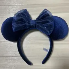 東京ディズニーリゾート カチューシャ 네이비