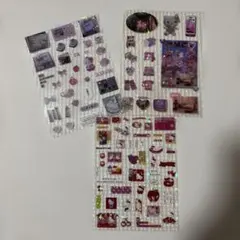 ハローキティ ホログラムシールセット 3枚