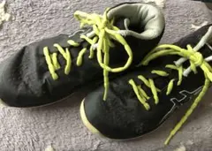 ASICS ⭐︎バスケットボールシューズ ⭐︎ブラック/ミントグリーン⭐︎22.5cm