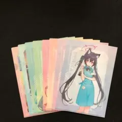 6.⭐️【全8種コンプ×1セット】ブルーアーカイブ オリジナルクリアファイル