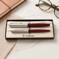 PARKER 50 ファルコン 万年筆 ボールペン セット ブラウン PARKER 50 ファルコン 万年筆 ボールペン セット ブラウン - メルカリ