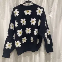 emsexcite フラワーニット　セーター