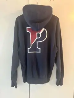 Champion PENNロゴ ネイビー パーカー