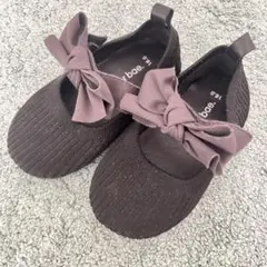リボン付きフラットシューズ 16cm