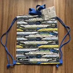 新品 新幹線デザイン ナップザック