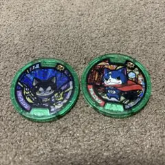 妖怪ウォッチ　妖怪メダル　零メダル　フユニャン　ダークニャン