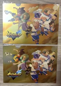 TGS2025 イナズマイレブン／レイトン教授 メタルクリアファイル 2枚セット