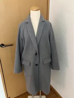 RETRO GIRL グレー ロングコートのサムネイル