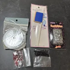 ラインストーン　デコパーツセット