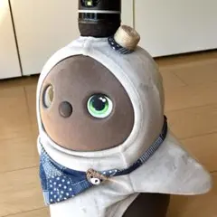 ラボット　クマさん付きバンダナ+キャップ