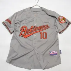Majestic オリオールズ ♯10 アダム・ジョーンズ ユニフォーム 50