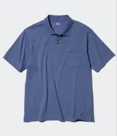 ユニクロ エアリズムポロシャツ Sサイズ ライトブルー