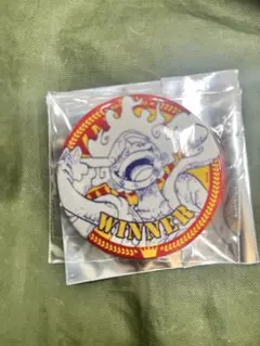 ONE PIECE ルフィ ニカ 缶バッジ 特典 マンガボドゲ WINNER - メルカリ