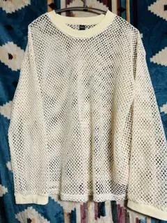 【新品】Dazy メッシュ 長袖Tシャツ M